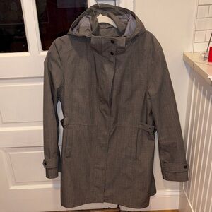 Kirkland Signature Gray Women's Trench Coat